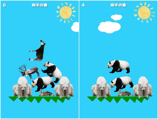 日本超紅遊戲：動物疊疊樂（どうぶつタワーバトル）