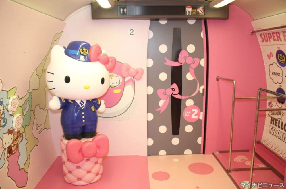 Hello Kitty新幹線詳細介紹 6月30日運行開始啦!